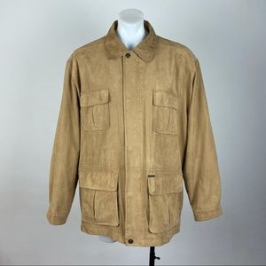 Weatherproof Microsuede Jacket